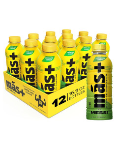 Bebida Deportiva Más+ por Messi 500ml Limón Lime League