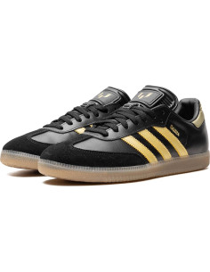 Zapato de Fútbol Adidas Samba Messi Hombre 41 Negro/Dorado 2