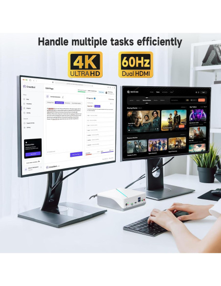 Mini PC LIMYEE N100 16GB RAM 512GB SSD 4K Doble HDMI