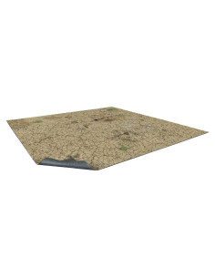 Tapete de Juego Desierto Yermo Battle Systems 60x60cm Neopreno