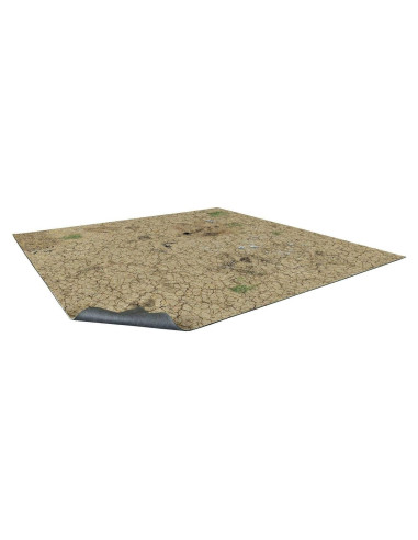 Tapete de Juego Desierto Yermo Battle Systems 60x60cm Neopreno