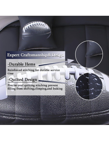 Conjunto de Edredón Temático de Fútbol JQinHome 6 Piezas