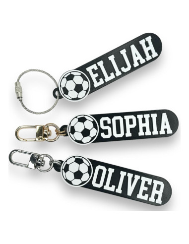 Llave de Fútbol Personalizada - Regalo para Niños y Equipos