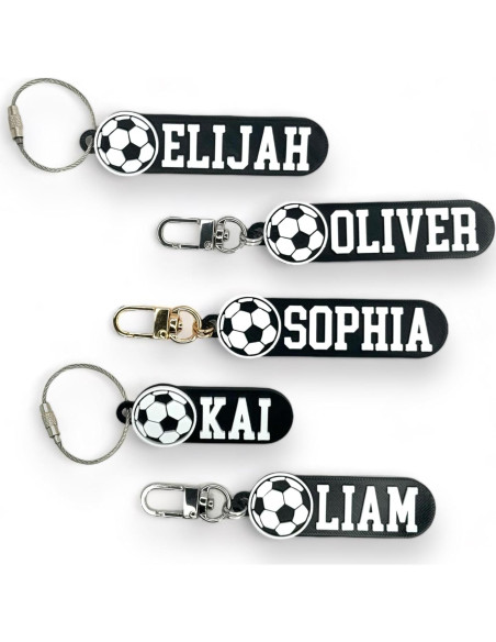 Llave de Fútbol Personalizada - Regalo para Niños y Equipos