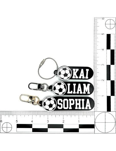 Llave de Fútbol Personalizada - Regalo para Niños y Equipos