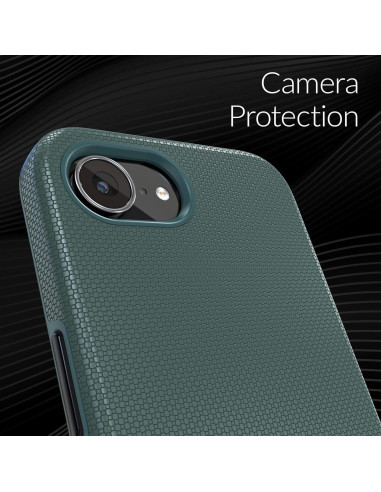 Funda Dual Guard Crave para iPhone 16e - Verde Bosque