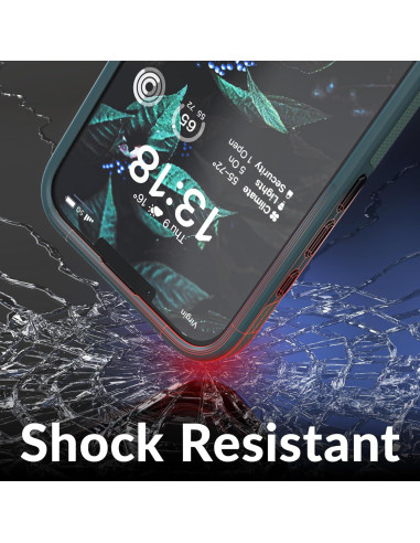 Funda Dual Guard Crave para iPhone 16e - Verde Bosque