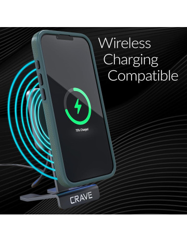 Funda Dual Guard Crave para iPhone 16e - Verde Bosque