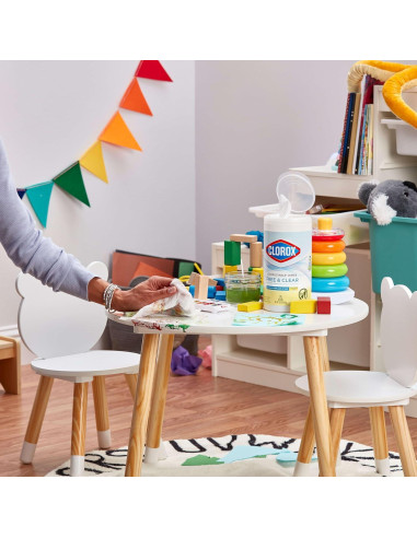 Toallitas de limpieza Clorox Free & Clear 75 unidades aroma limón