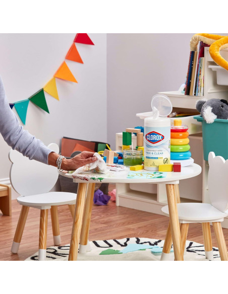 Toallitas de limpieza Clorox Free & Clear 75 unidades aroma limón