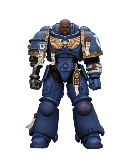 Figura de Acción JOYTOY Warhammer 40k Ultramarines Chairon 1/18