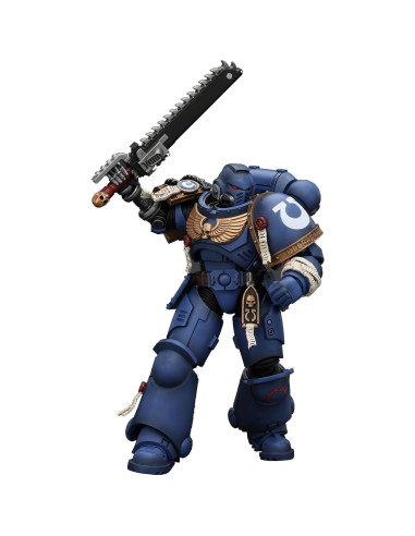 Figura de Acción JOYTOY Warhammer 40k Ultramarines Chairon 1/18