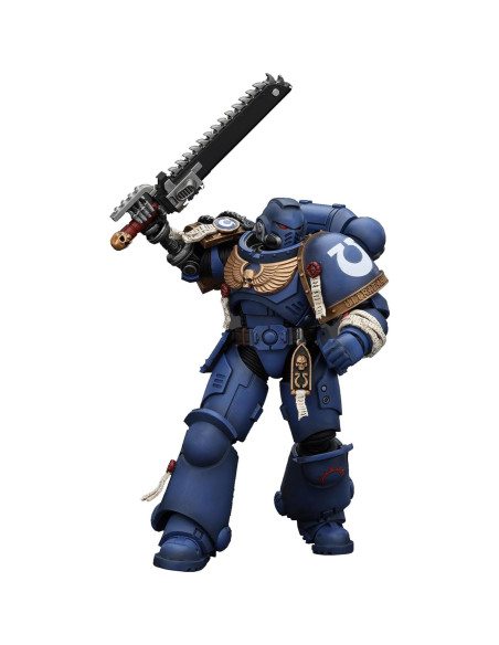 Figura de Acción JOYTOY Warhammer 40k Ultramarines Chairon 1/18