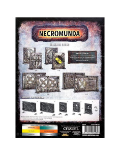 Puertas de Bulkhead Necromunda Games Workshop 14 Piezas 2