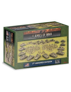Juego de Miniaturas 2da División Acorazada USAB13 Battlefront