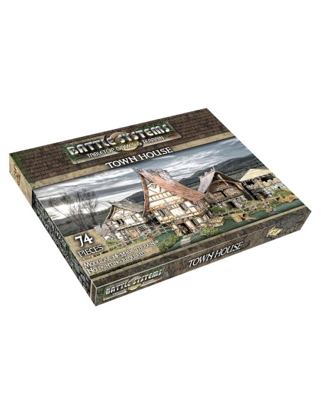 Casa de Pueblo Modular Sistemas de Batalla 28-35mm Fantasía