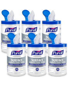Toallitas Desinfectantes PURELL 110 Unidades Aroma Cítrico 2