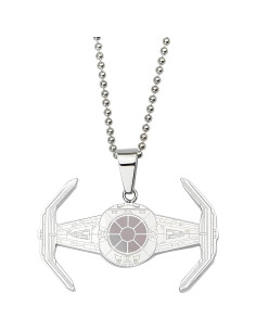 Collar colgante Tie Fighter grabado Animewild Star Wars 2