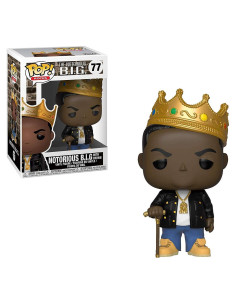 Figura de Vinilo Notorious B.I.G. con Corona Funko POP! Rocks