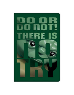 Cuaderno LEGO Star Wars Yoda IQ 192 Páginas Tapa Blanda