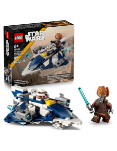 LEGO Star Wars Caza Estelar Jedi Plo Koon Microfighter 89 Piezas