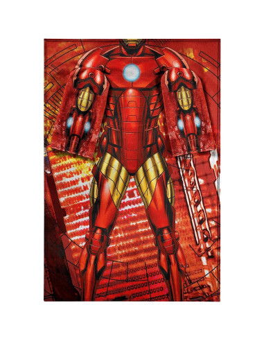 Manta Comoda Iron Man Northwest 122x180 cm Multicolor
