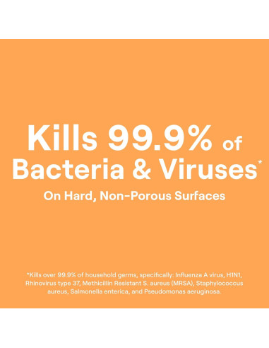 Toallitas Desinfectantes Seventh Generation 70 Unidades Cítricos