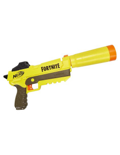 Blaster Nerf Fortnite SP-L Elite con cañón desmontable y 6 dardos