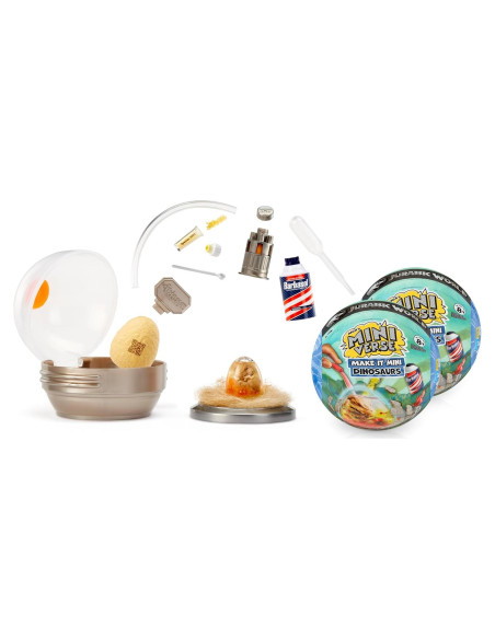 Hazlo Mini Dinosaurios MGA's Miniverse - 2 Paquete Sorpresa Hazlo Mini Dinosaurios MGA's Miniverse - 2 Paquete Sorpresa