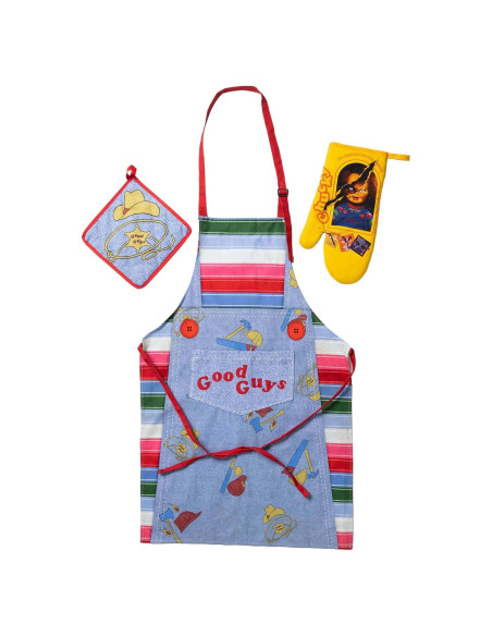 Conjunto de Cocina Chucky Good Guys 100% Algodón