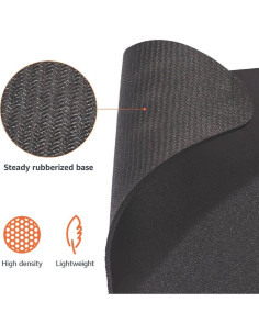 Alfombrilla de Ratón Amazon Basics Negra 31.5x26.9 cm 2