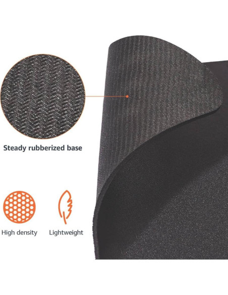 Alfombrilla de Ratón Amazon Basics Negra 31.5x26.9 cm
