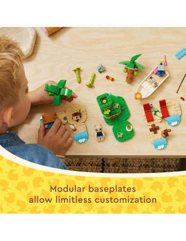 LEGO Tour en barco de Kapp'n - Animal Crossing 77048