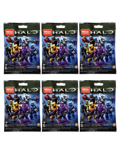 Mega Construx Halo Universe Serie 1 - Conjunto Completo 6 Figuras