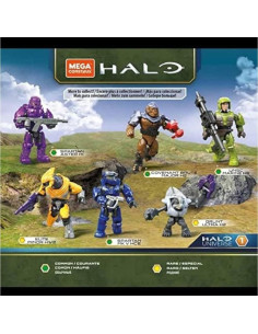 Mega Construx Halo Universe Serie 1 - Conjunto Completo 6 Figuras 2