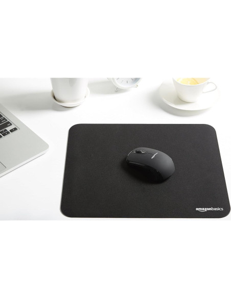 Alfombrilla de Ratón Amazon Basics Negra 31.5x26.9 cm
