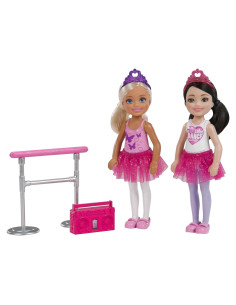 Muñeca Barbie Chelsea Ballet 2 Pack con Accesorios