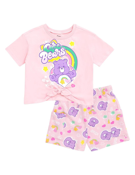 Conjunto Care Bears para Niñas - Camiseta y Pantalones Cortos 4T