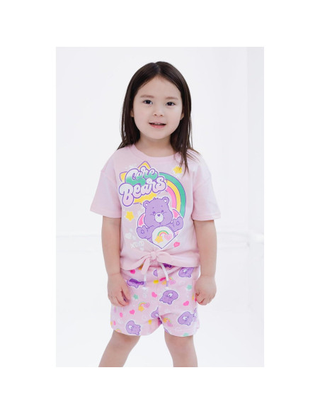 Conjunto Care Bears para Niñas - Camiseta y Pantalones Cortos 4T