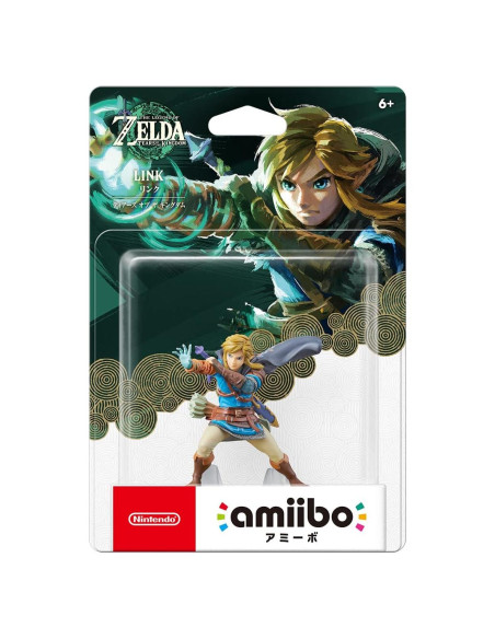 Amiibo Link - Leyenda de Zelda Lágrimas del Reino - Nintendo