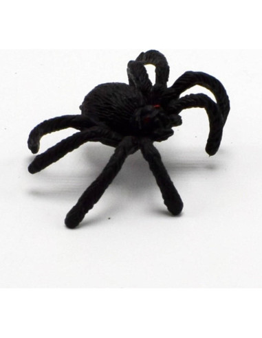 Juego de 25 Arañas de Plástico Realistas RIDMARK para Halloween