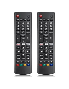 Control Remoto Universal LOUTOC para TV LG AKB75095307 - Acceso Directo a Netflix y Prime Video