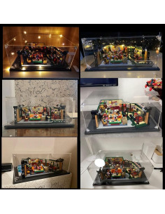 Caja de Exhibición Acrílica Wanlian para Lego 21319 y 21328 2