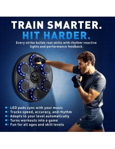 Máquina de Boxeo Musical Prime Axis Strike - Entrenador Interactivo 2