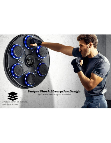 Máquina de Boxeo Musical Prime Axis Strike - Entrenador Interactivo