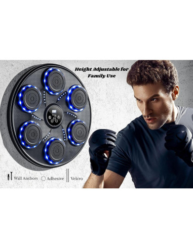 Máquina de Boxeo Musical Prime Axis Strike - Entrenador Interactivo