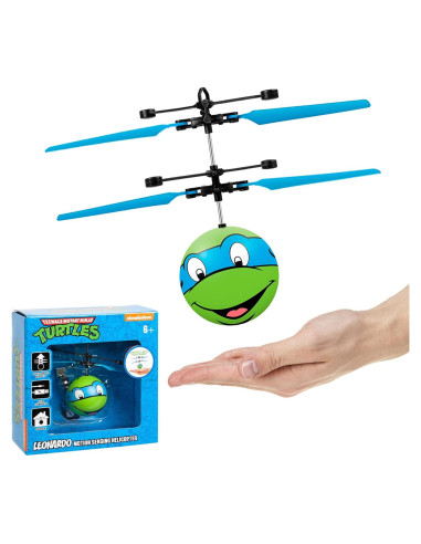 Bola Voladora Leonardo TMNT World Tech Toys - Juguete Interactivo USB
