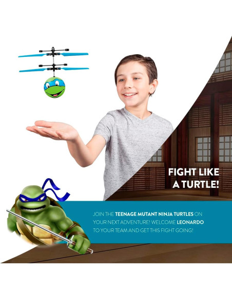 Bola Voladora Leonardo TMNT World Tech Toys - Juguete Interactivo USB Bola Voladora Leonardo TMNT World Tech Toys - Juguete Interactivo USB