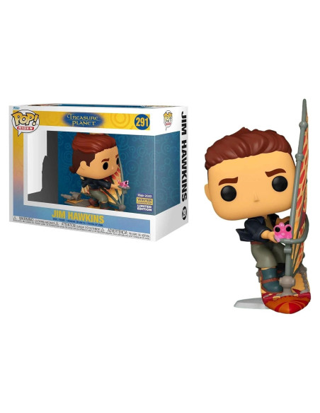 Funko Pop! Ride Jim Hawkins Planeta del Tesoro 13.7 cm