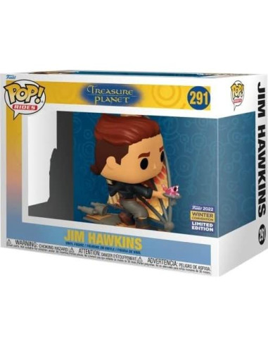 Funko Pop! Ride Jim Hawkins Planeta del Tesoro 13.7 cm